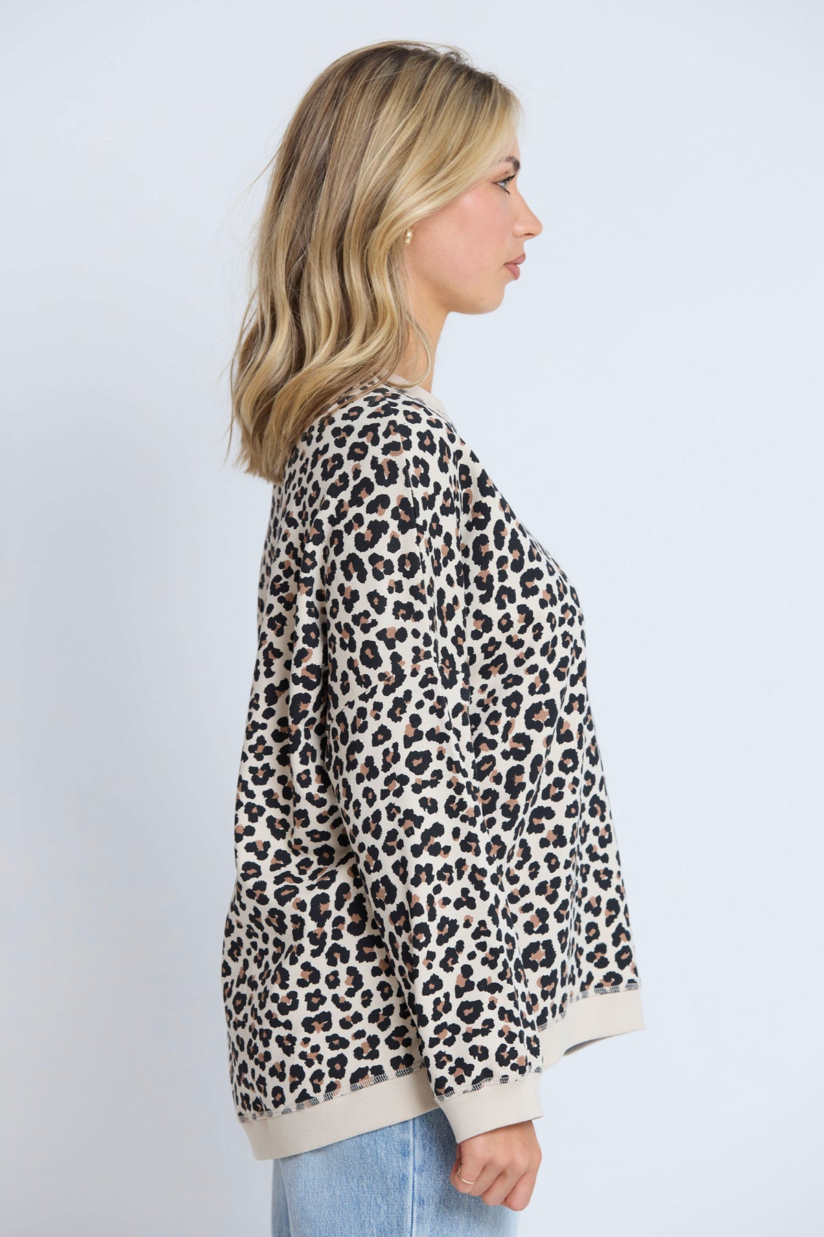Newport Sweat Leopard
