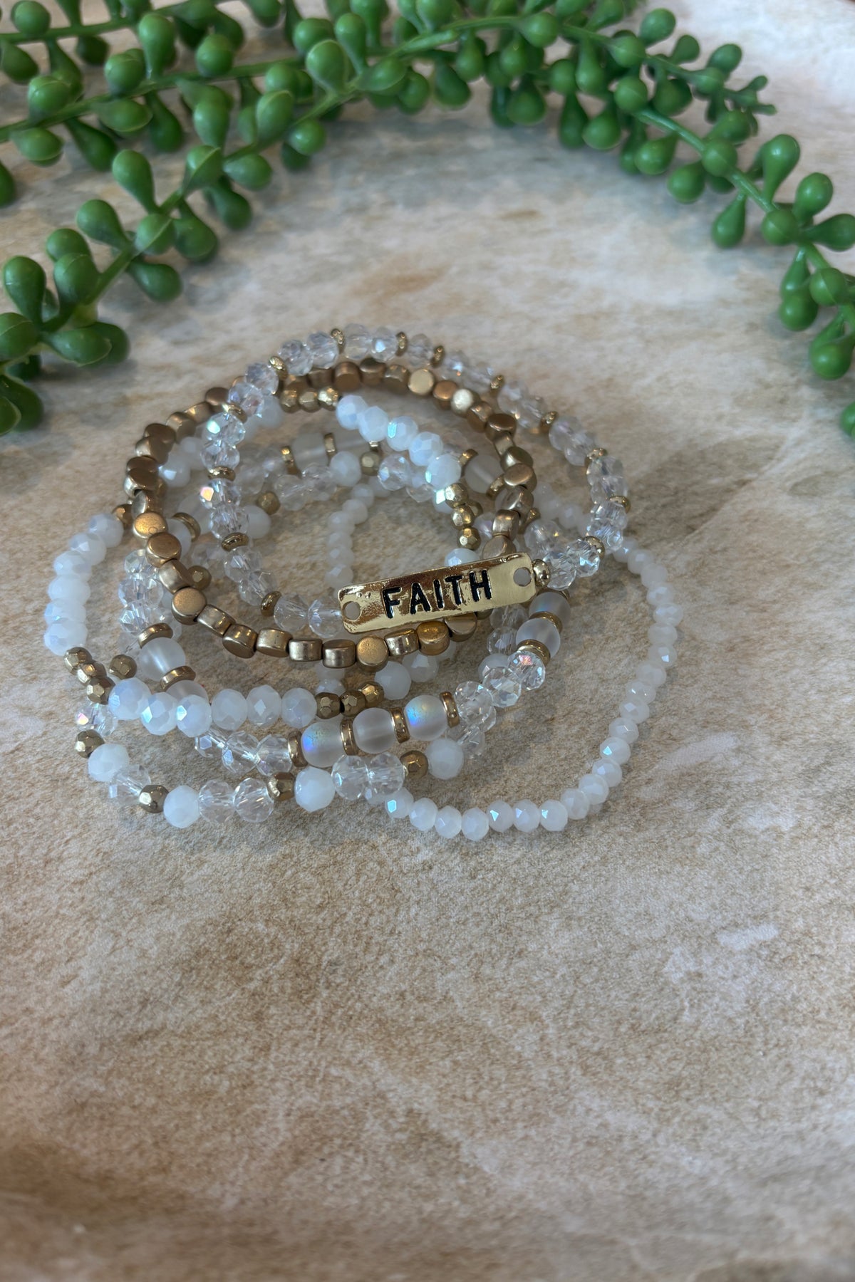 Faith Bracelet White