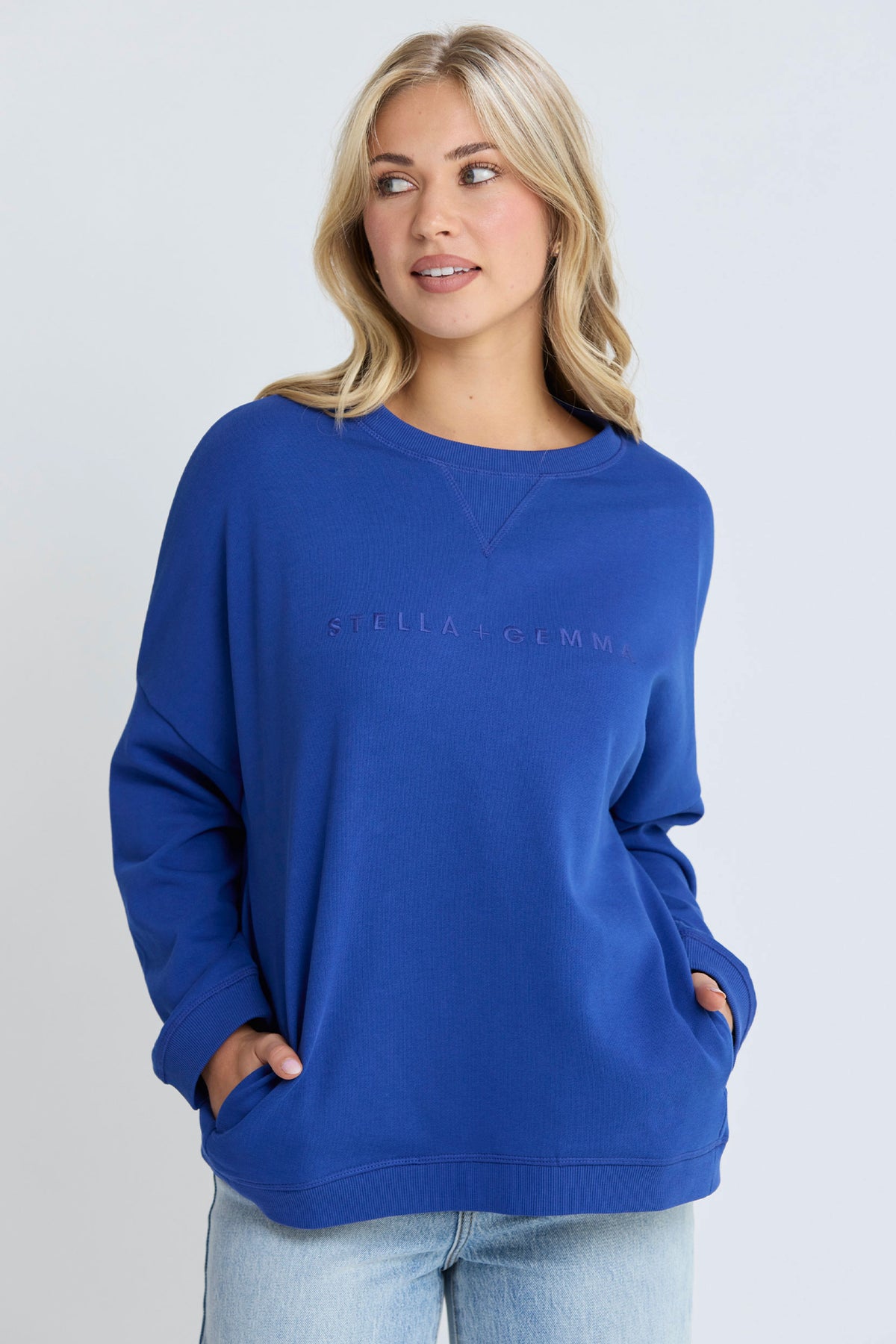 Newport Pocket Crew Cobalt Blue