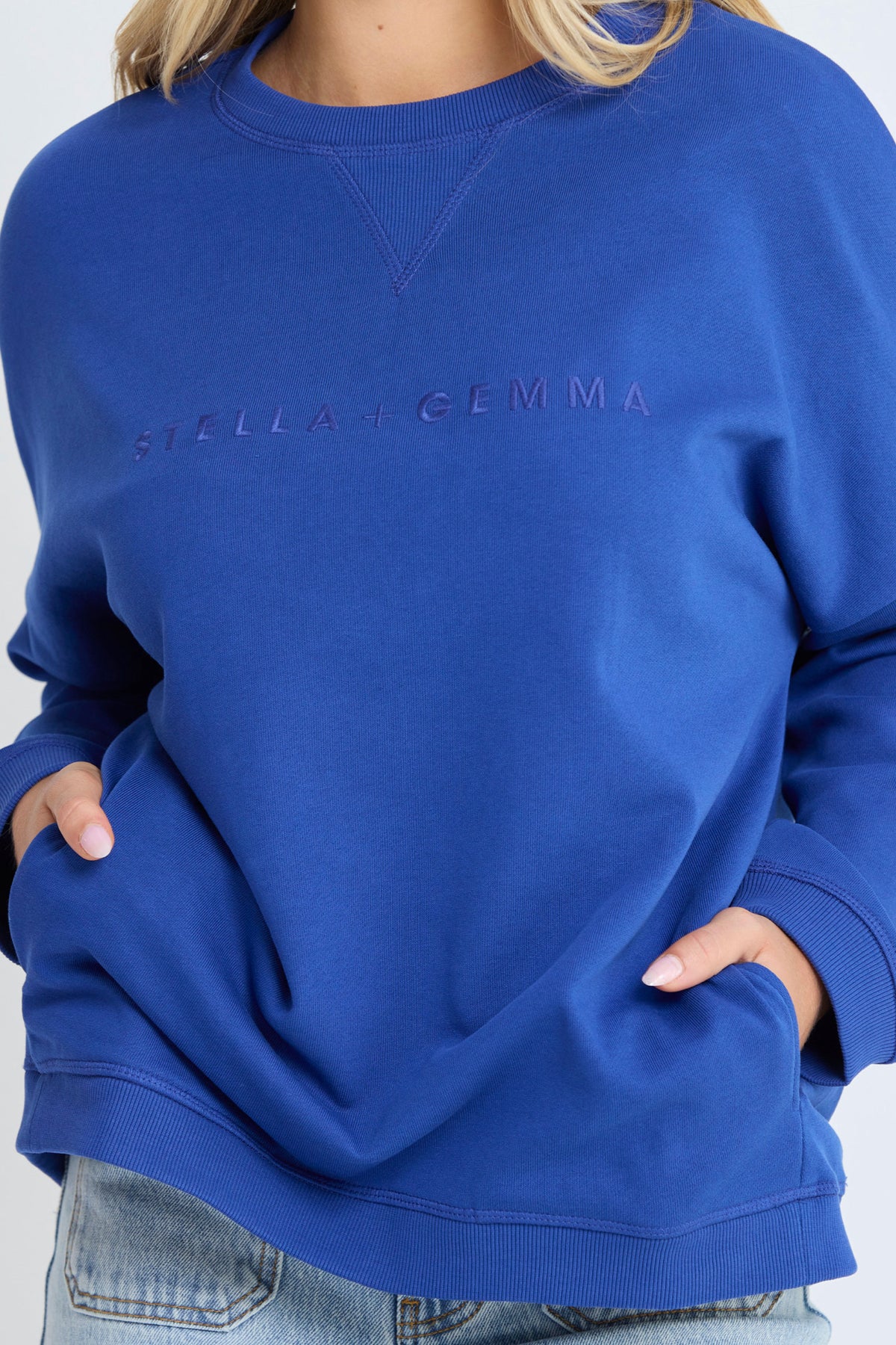 Newport Pocket Crew Cobalt Blue