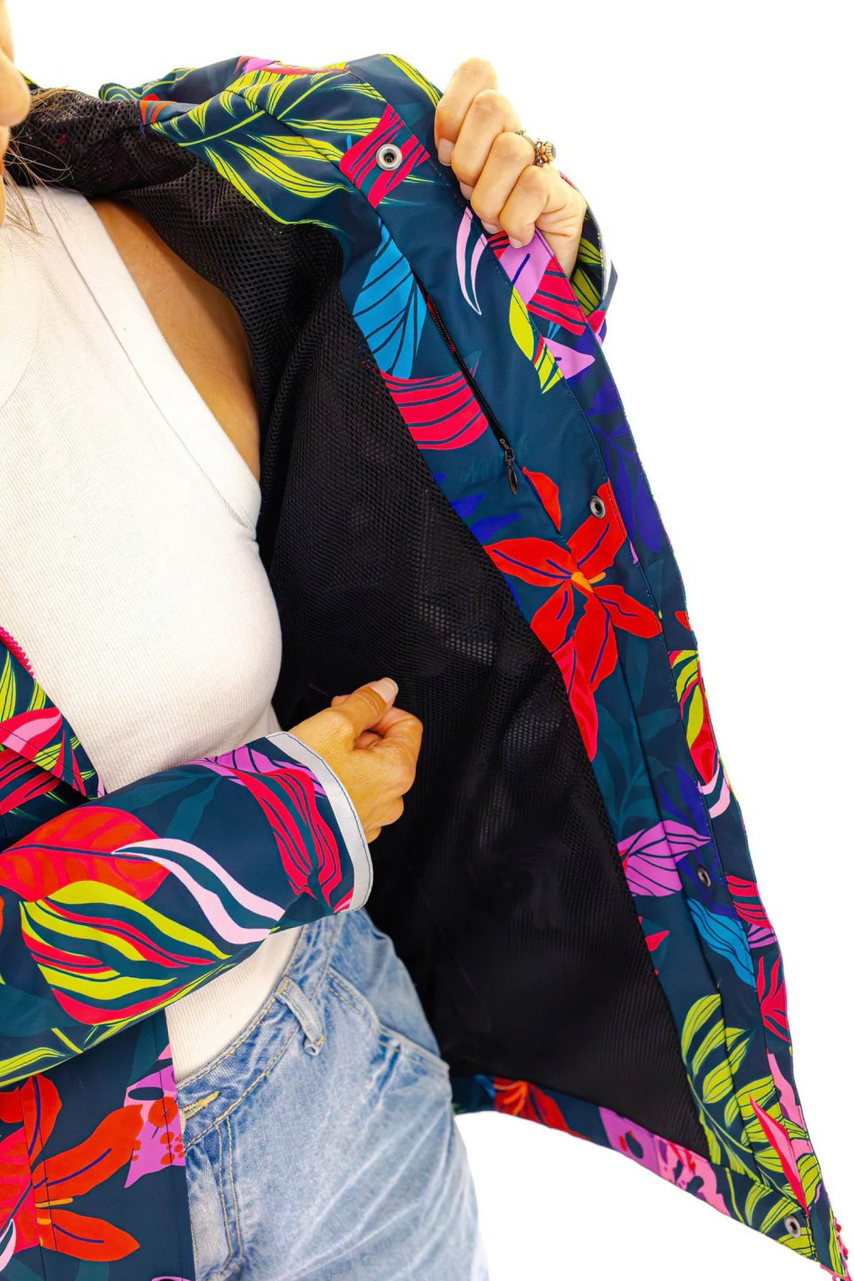 Ivy Jungle Mesh Lined Parka