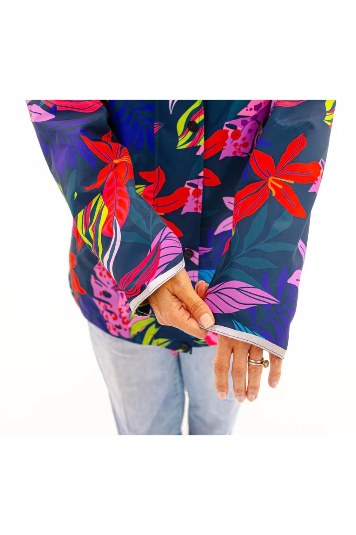 Ivy Jungle Mesh Lined Parka