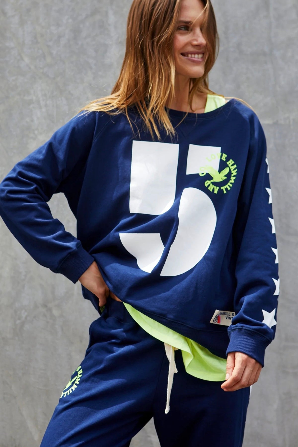 Lucky NO.5 Sweat Navy - PREORDER DELIVERY END APRIL