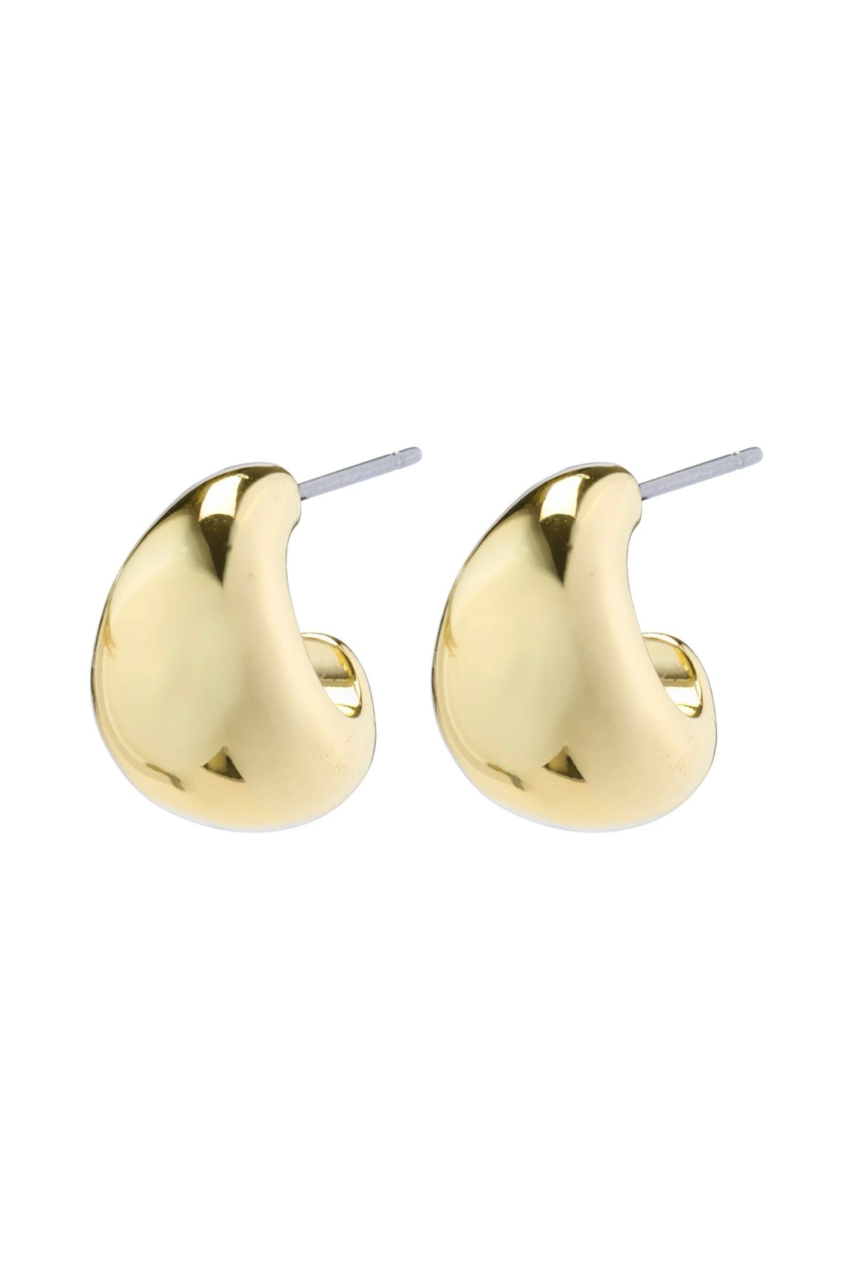 Alexane Chunky Mini Hoop Earrings Gold-Plated