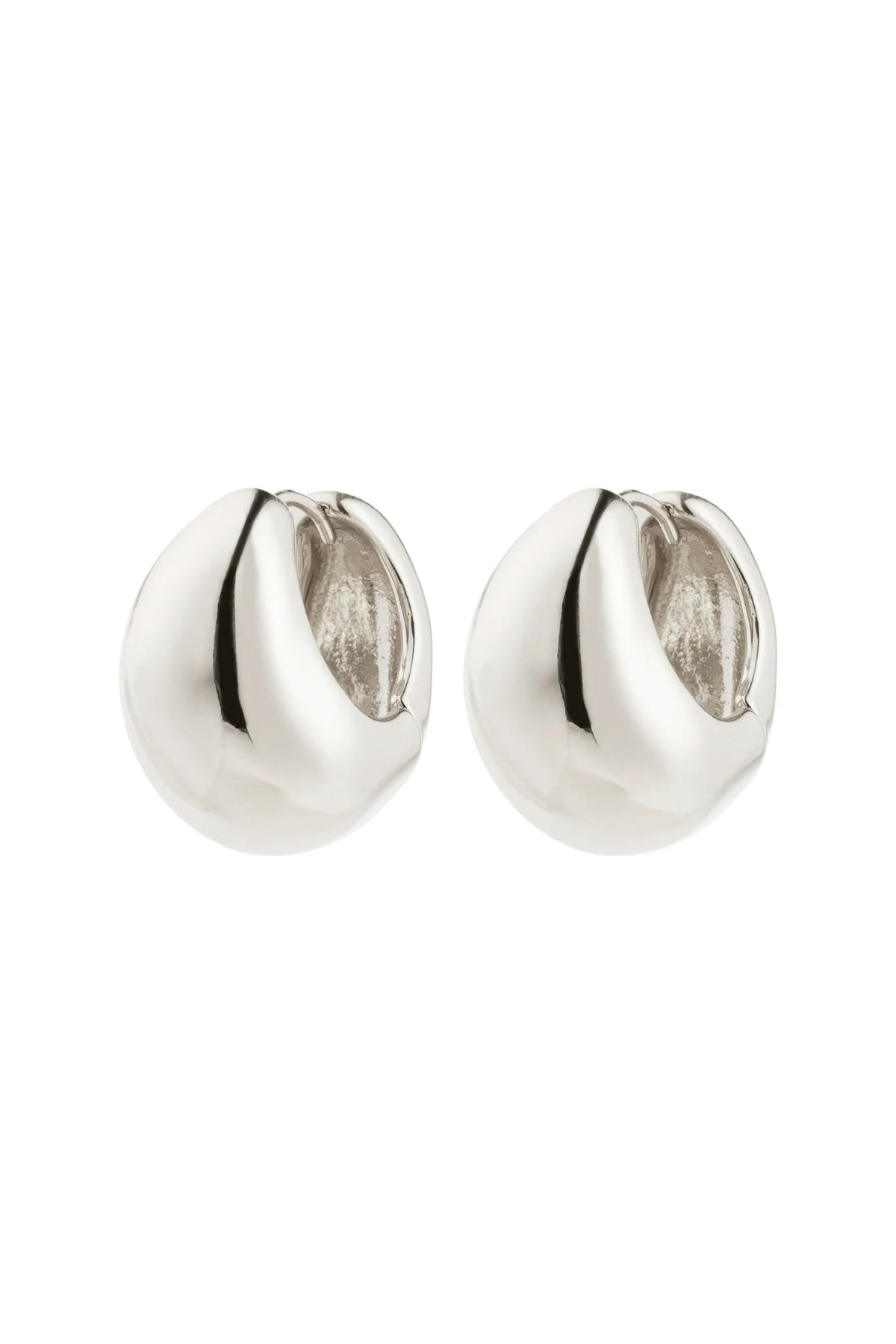 Free Recycled Earrings Silver Plated
