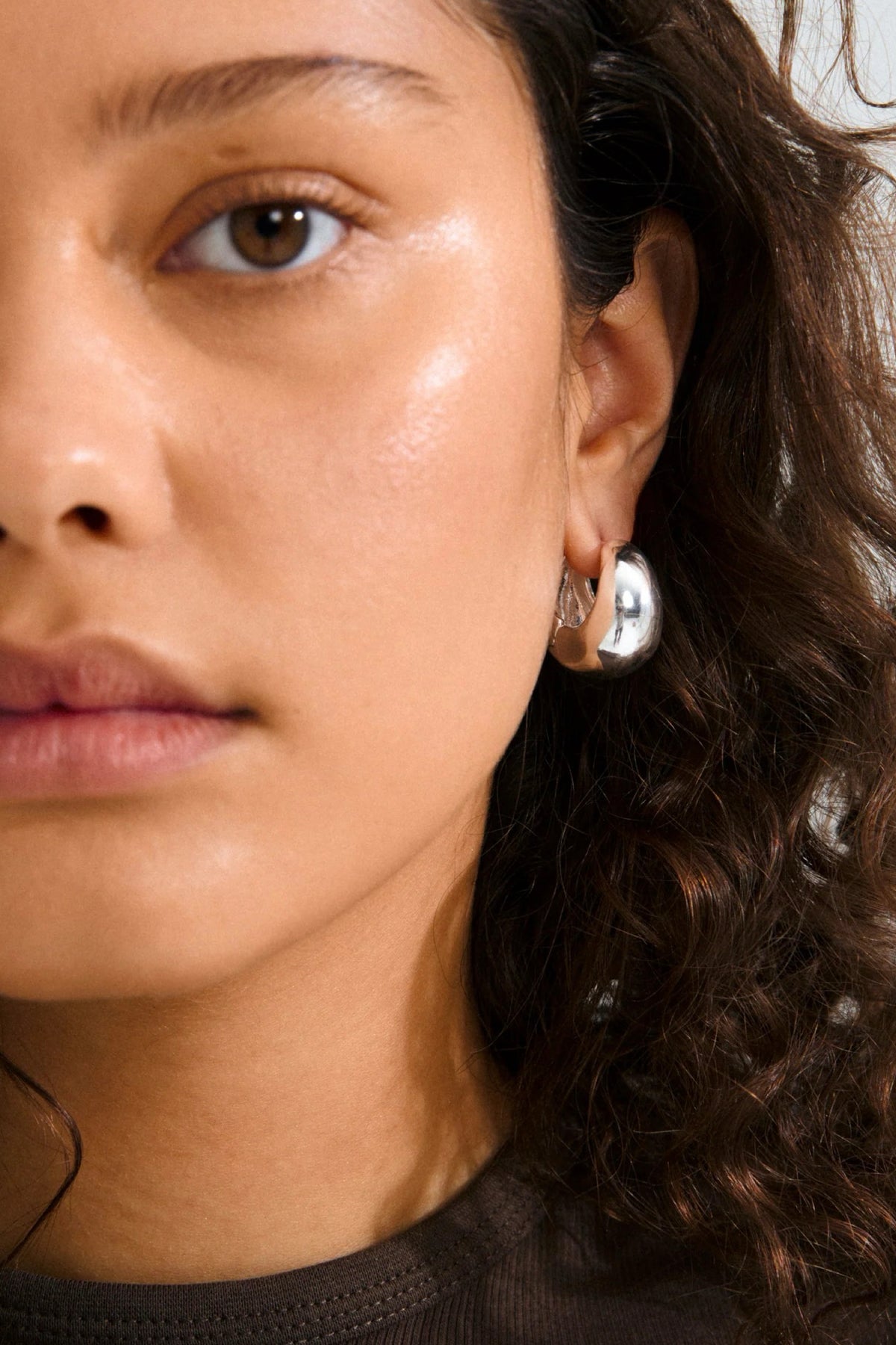 Free Recycled Earrings Silver Plated