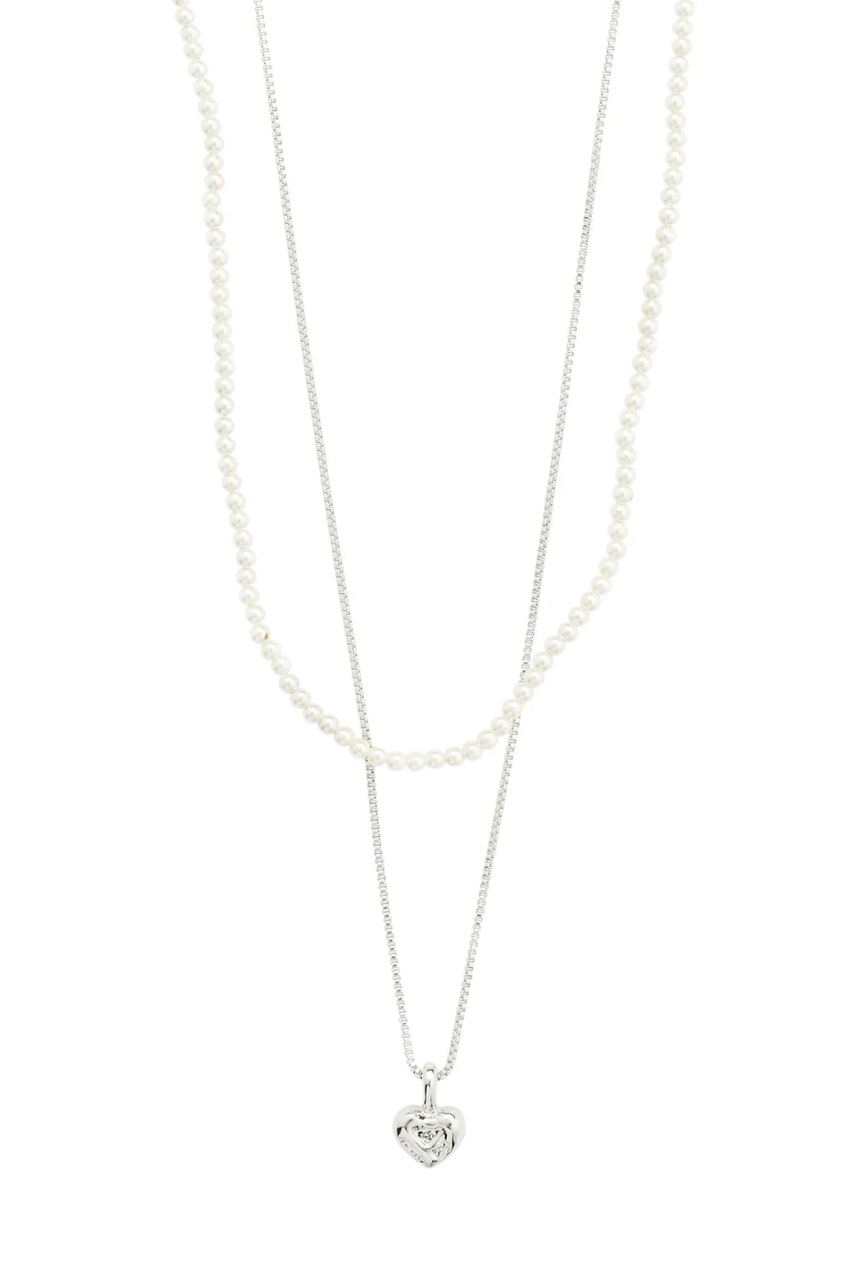 Arlet Necklace 2-n-1 Silver Plated