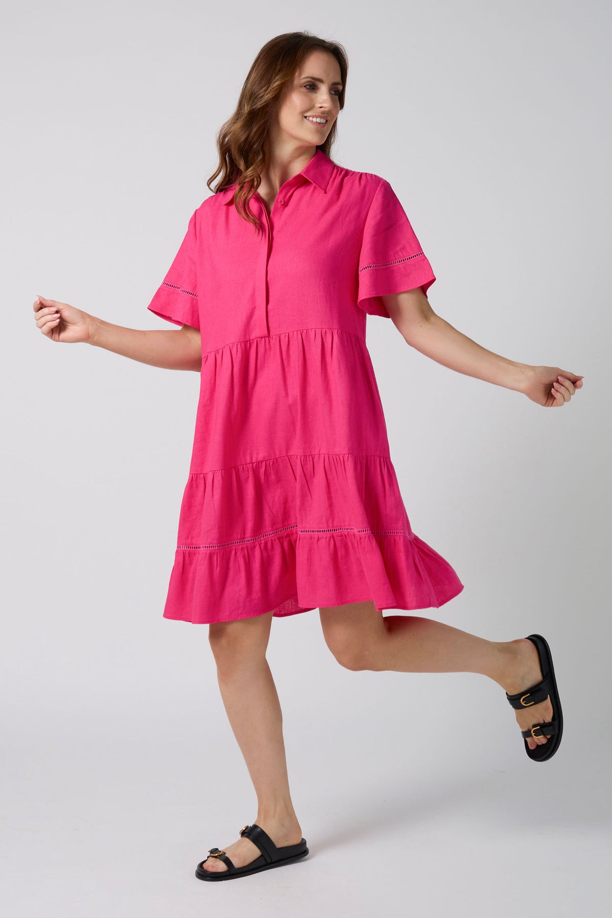 Lottie Dress Bubblegum