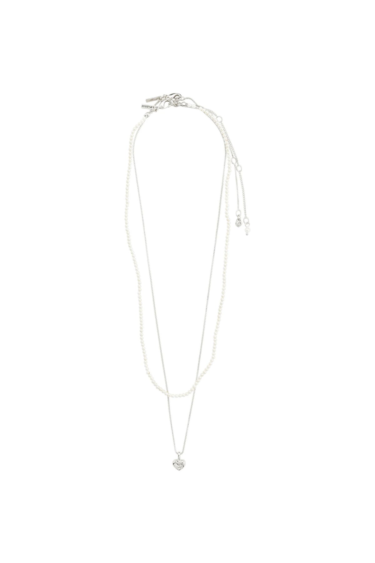 Arlet Necklace 2-n-1 Silver Plated
