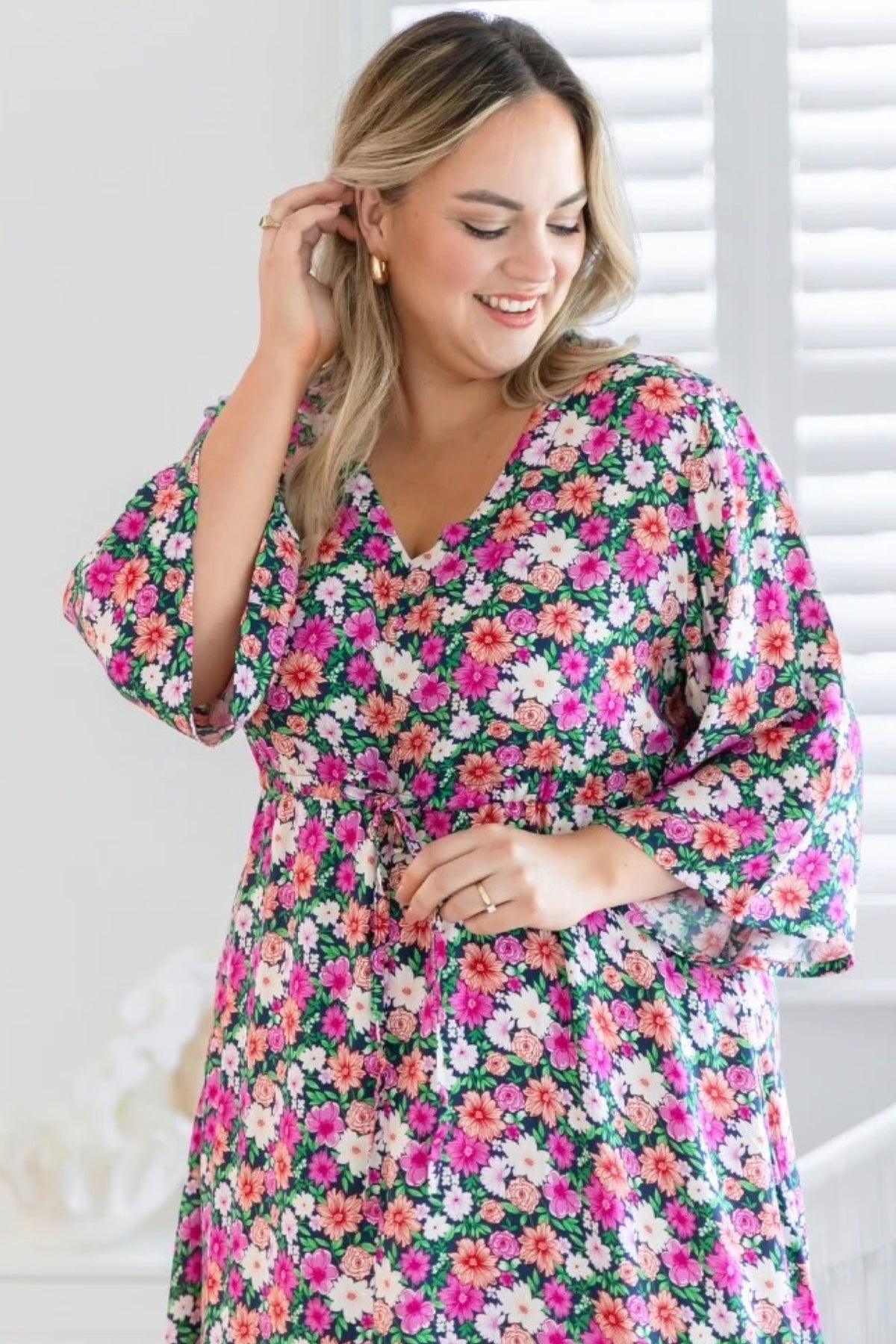Zoe Dress Floral - PREORDER DELIVERY MID SEPTEMBER