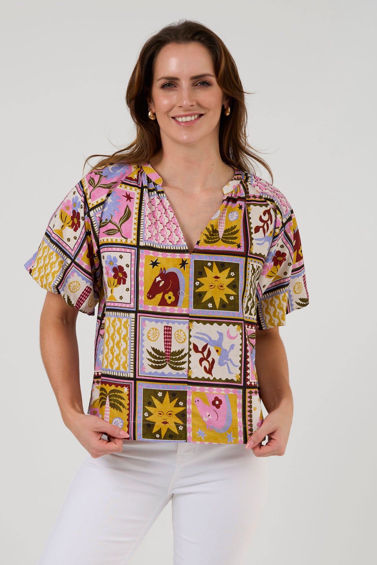 Charlo Blouse Memories Of Morocco