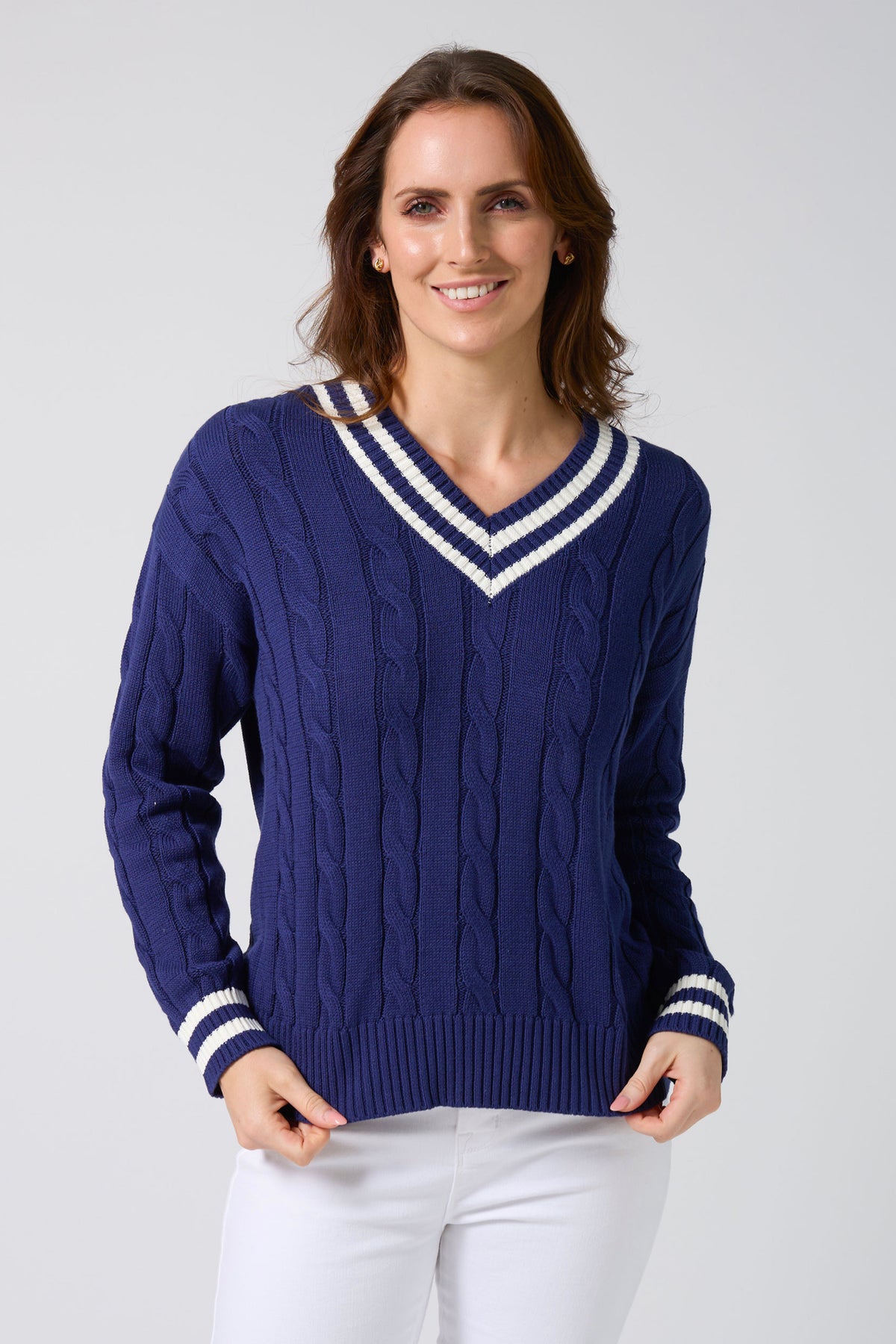 Courtside Jumper Navy