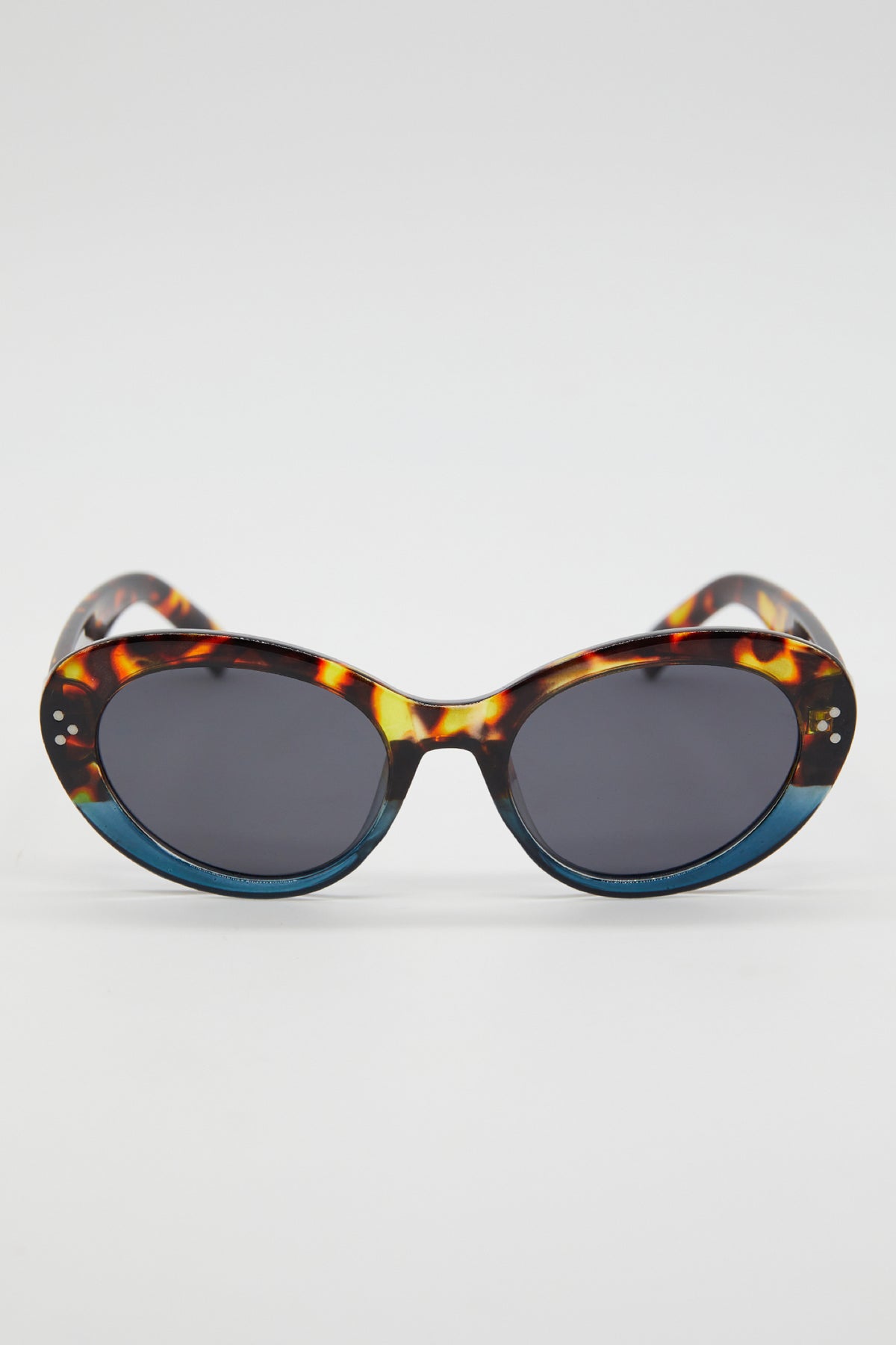 Ruby Navy Tort Sunglasses