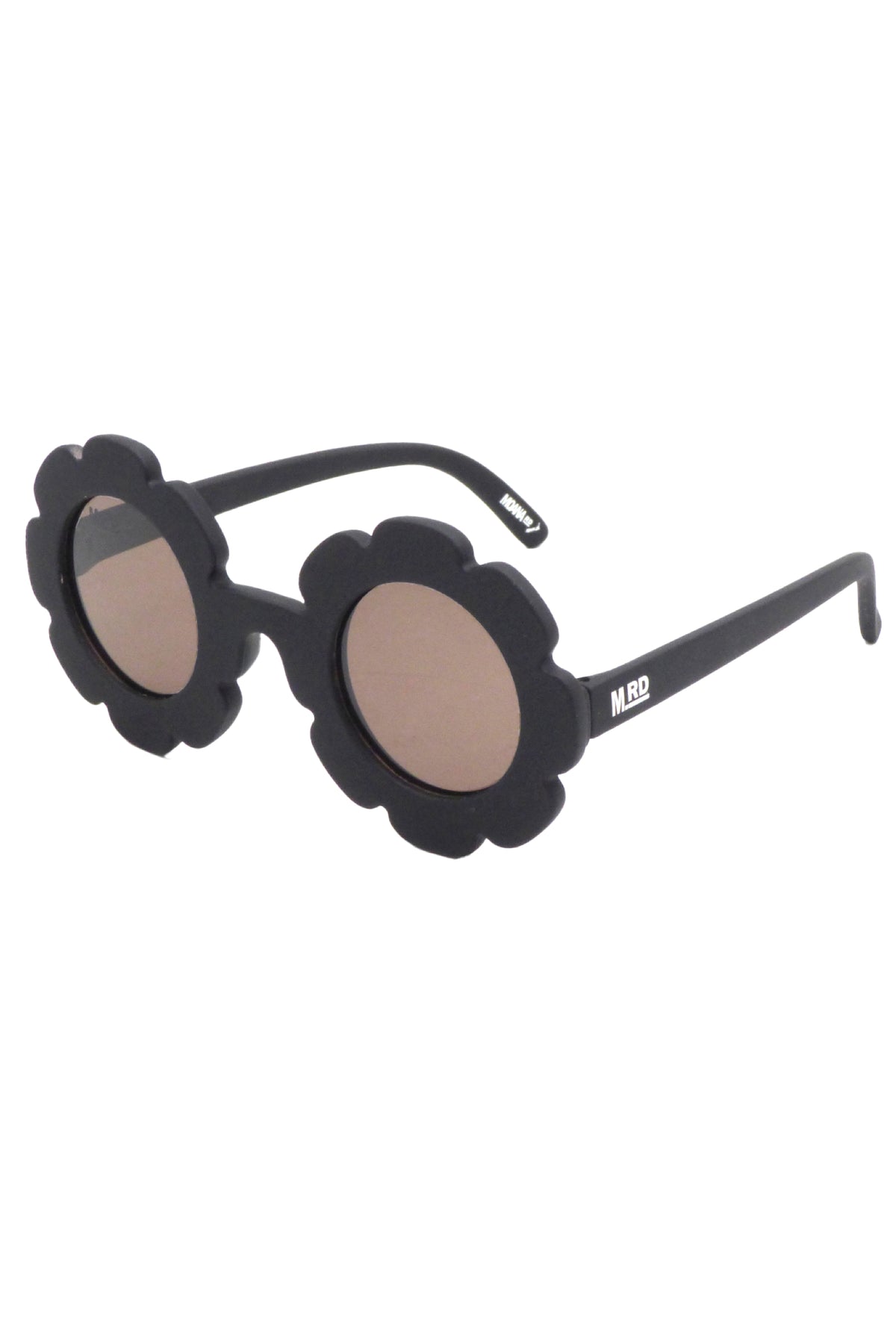 Flower Power Kids Sunnies- Black