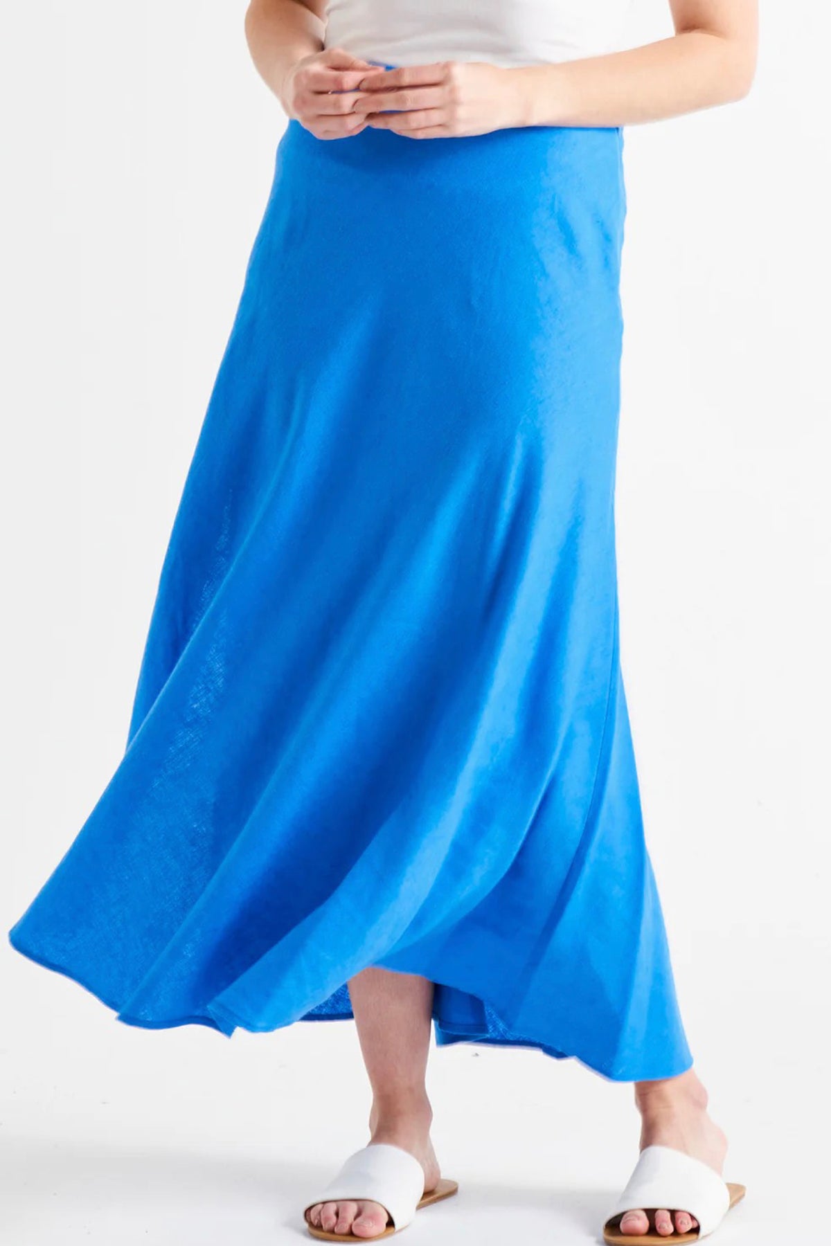 Saffron Skirt Electric Blue
