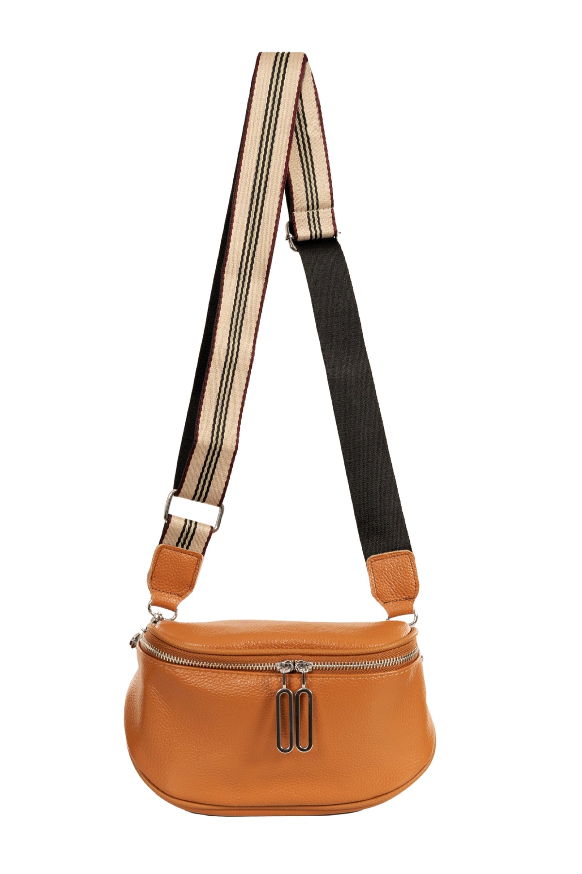 Lilly Leather Cross Body Bag Pumpkin