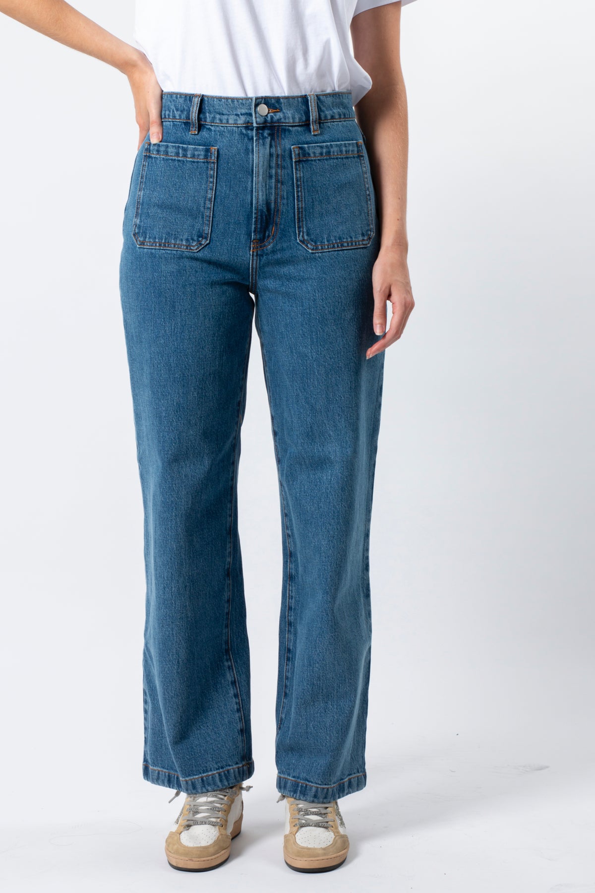 Kendall Ankle Jean Deep Blue - PREORDER DELIVERY EARLY JUNE