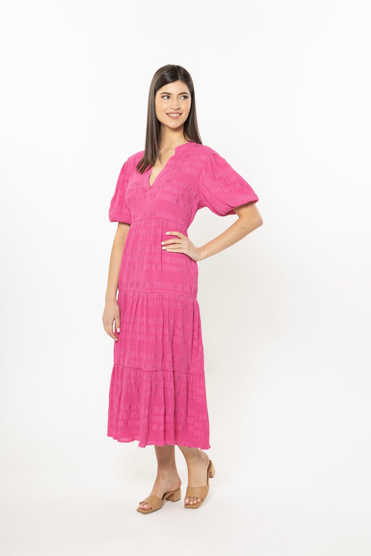 Simple Maxi Dress Pink - EXCLUSIVE TO MINT