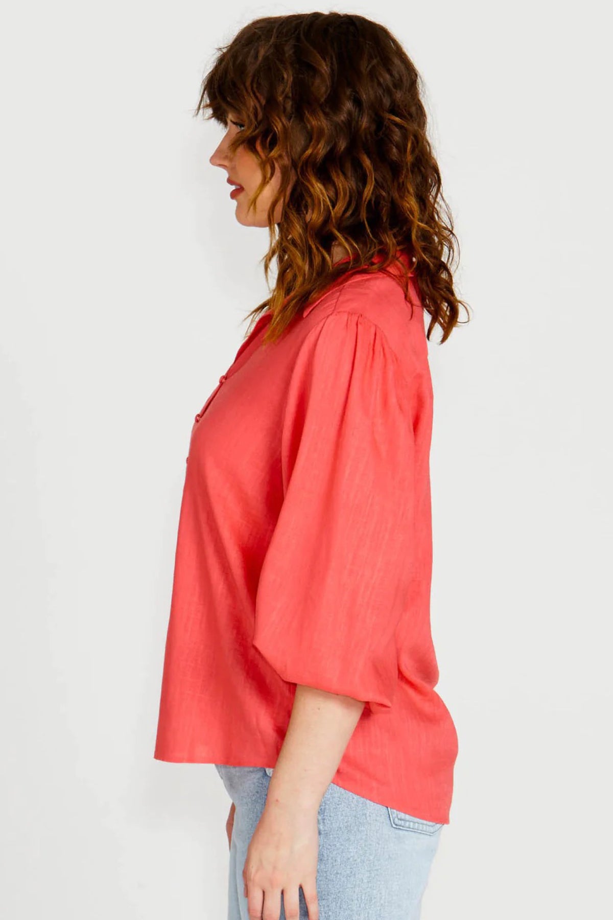 Francesca Relaxed Blouse Pink