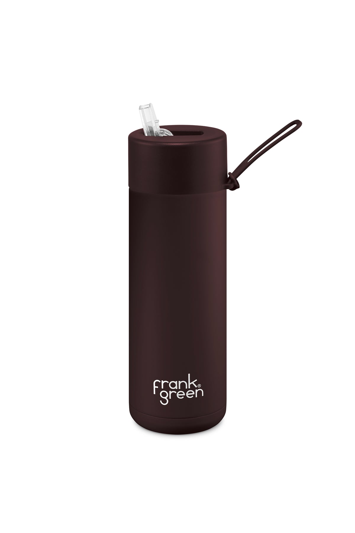 20oz Stainless Steel Reusable Chocolate With Straw Lid