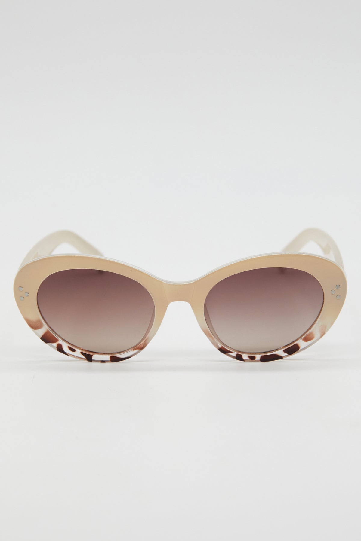 Ruby Beige Brown Sunglasses