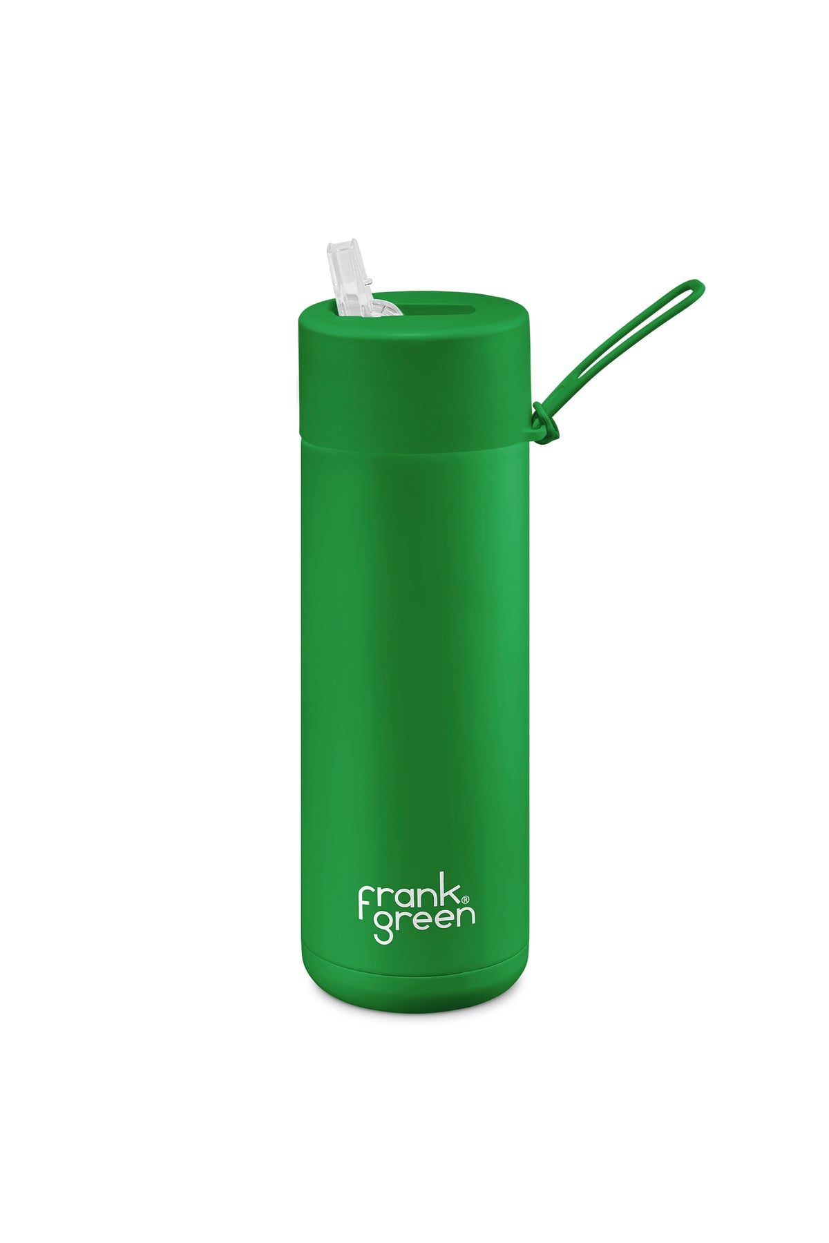 20oz Stainless Steel Reusable Evergreen With Straw Lid