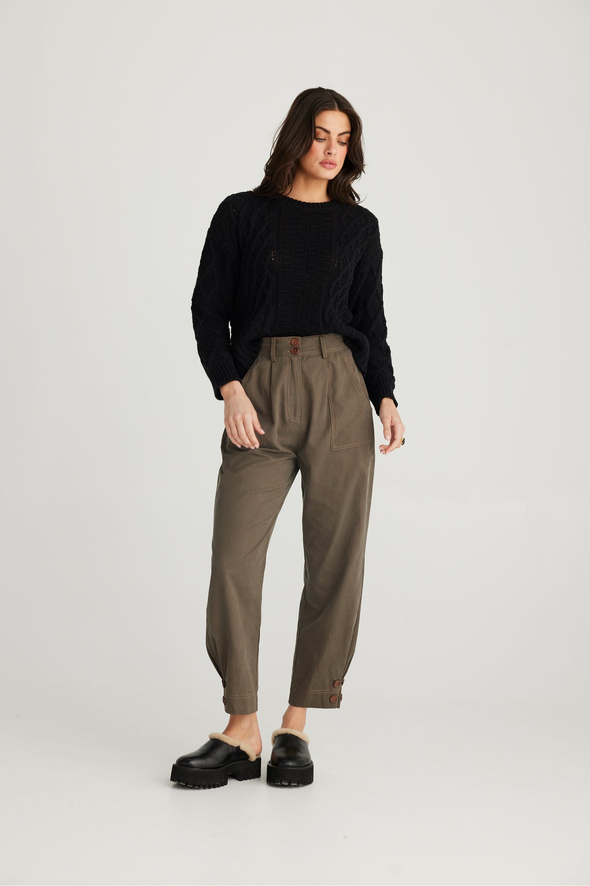 Artemis Pants Khaki