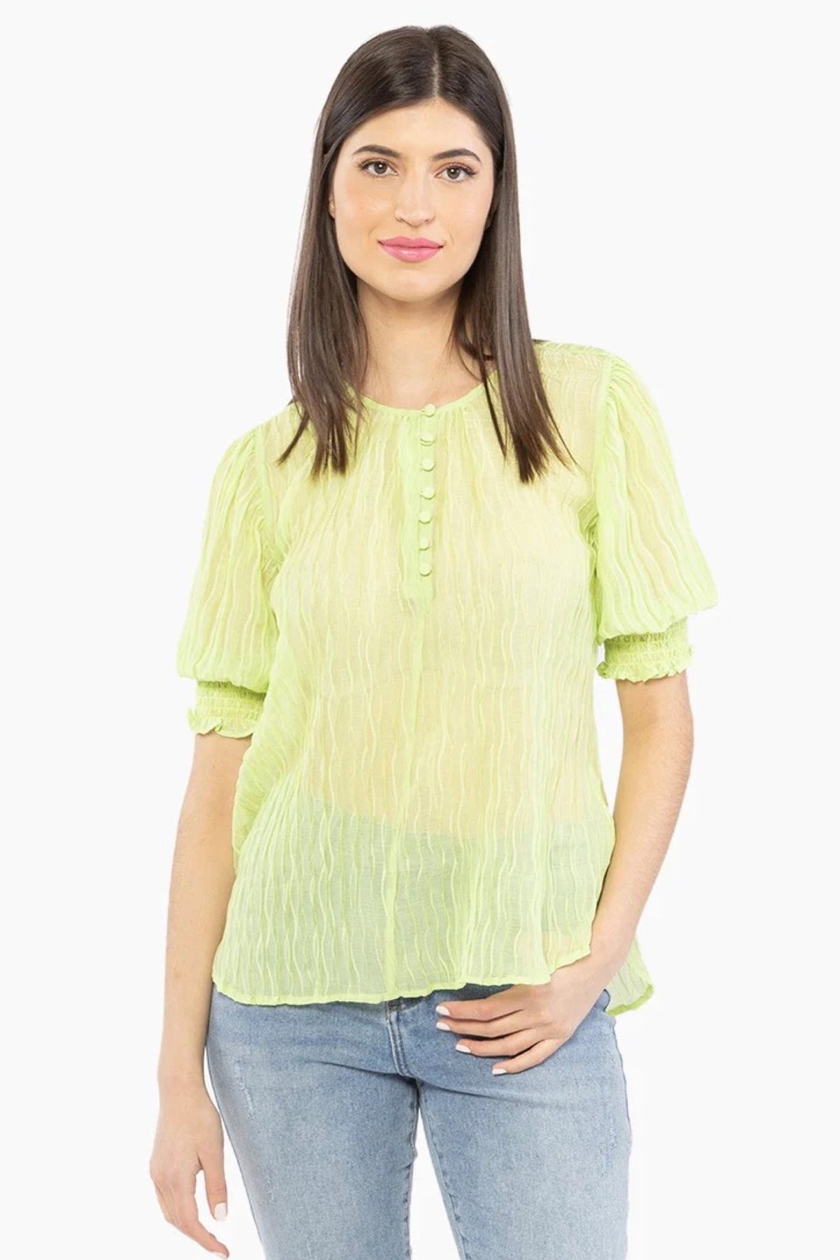 Brixton Top Lime