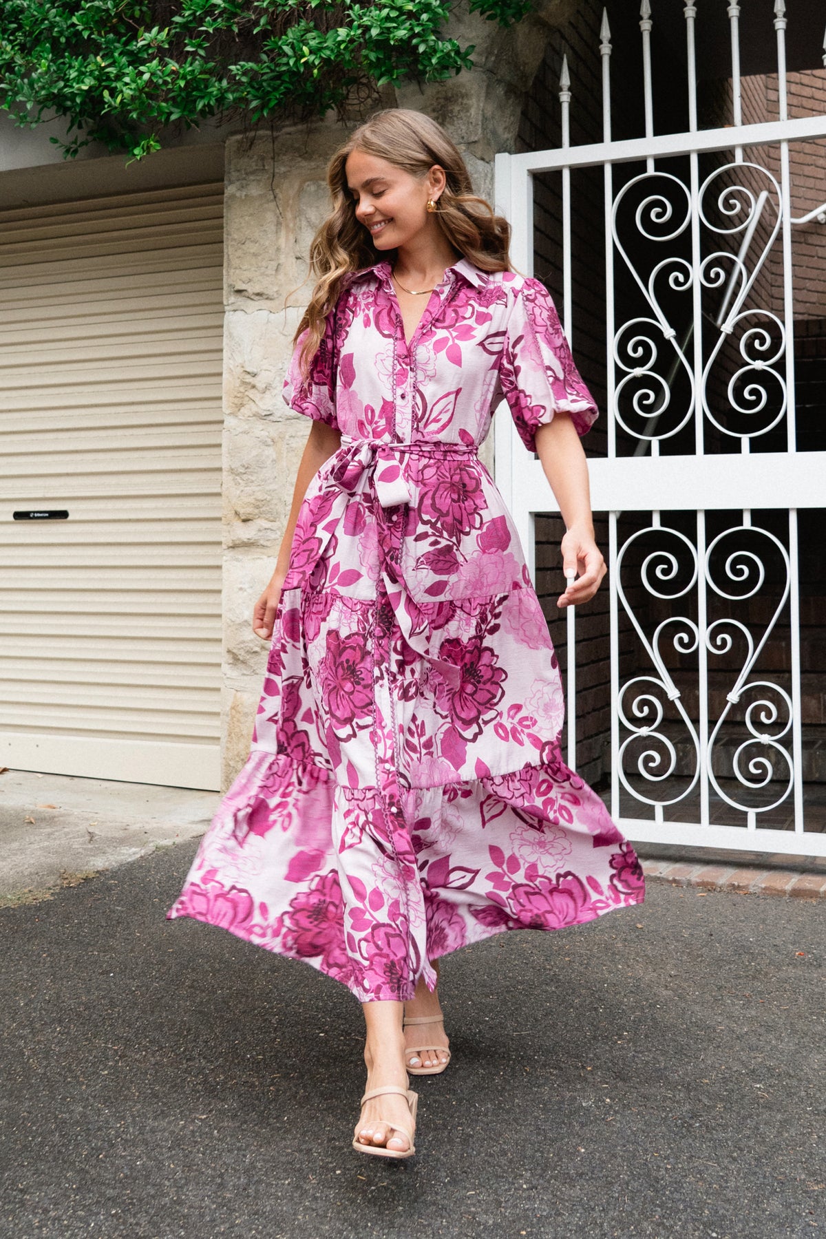 Flirtini Maxi Cerise Dress