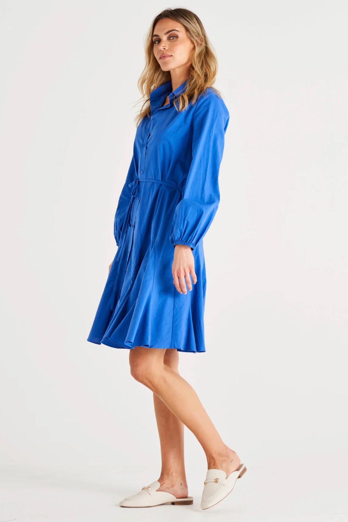 Jada Dress Iris Blue