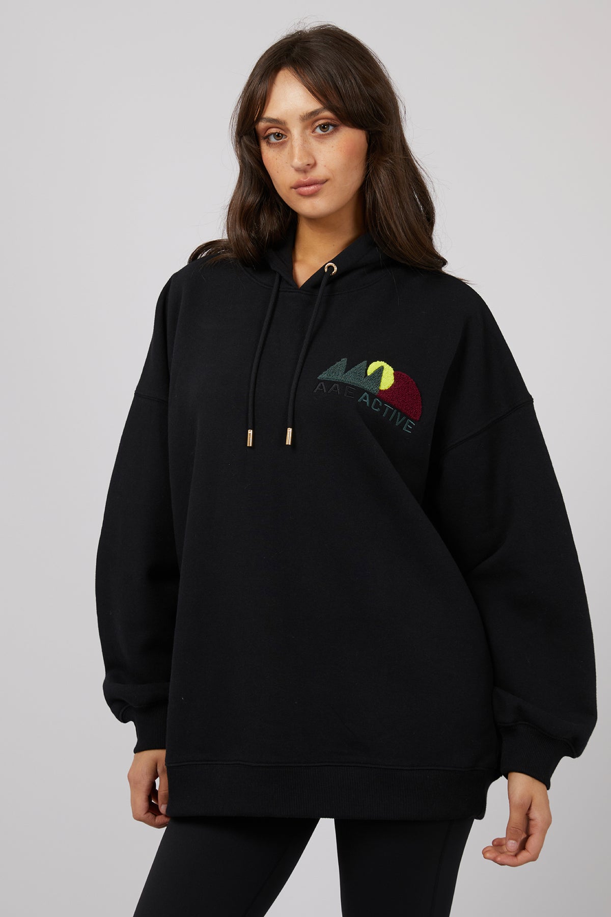 National Hoody Black