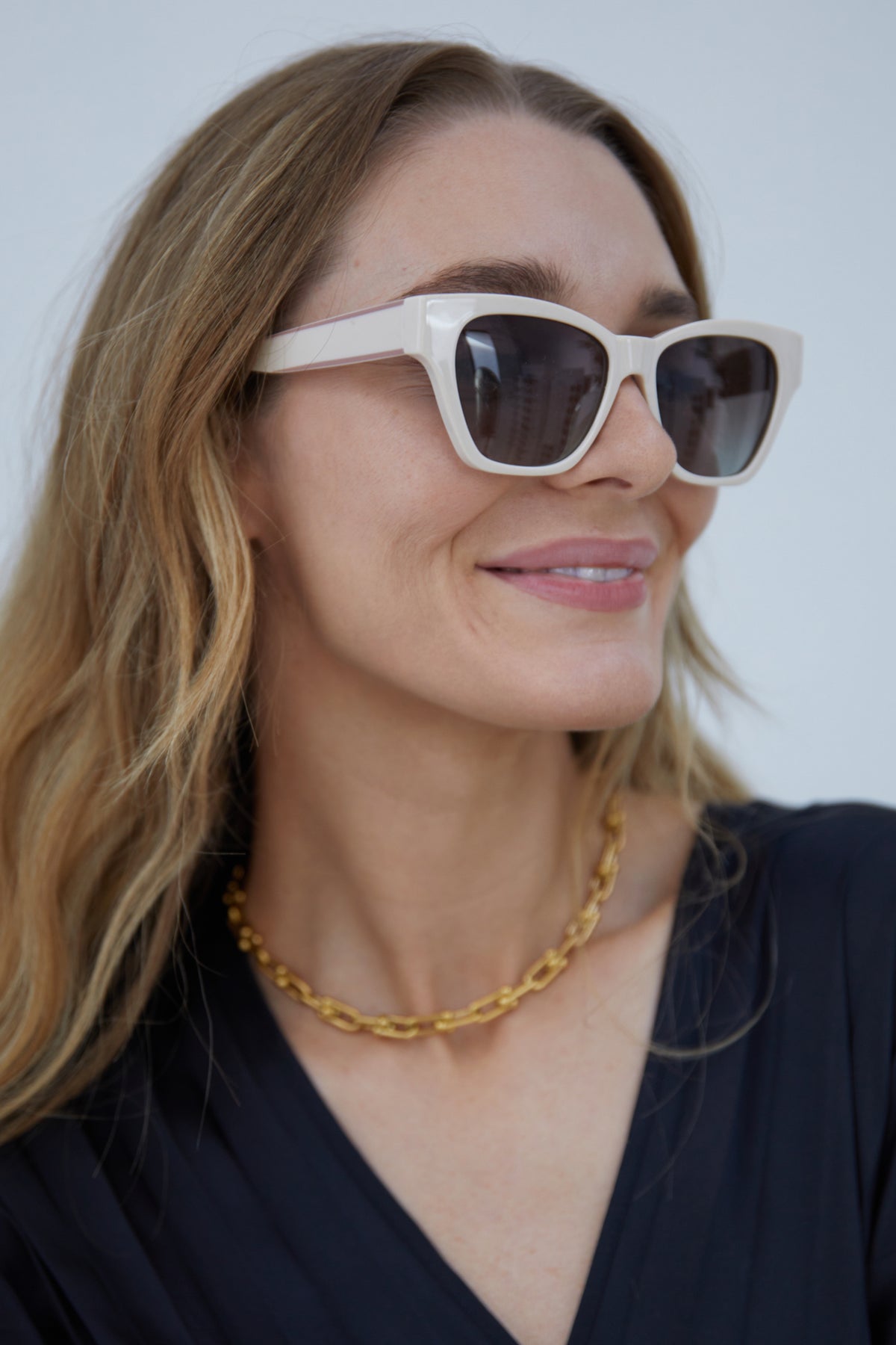 Carlotta Latte Sunglasses