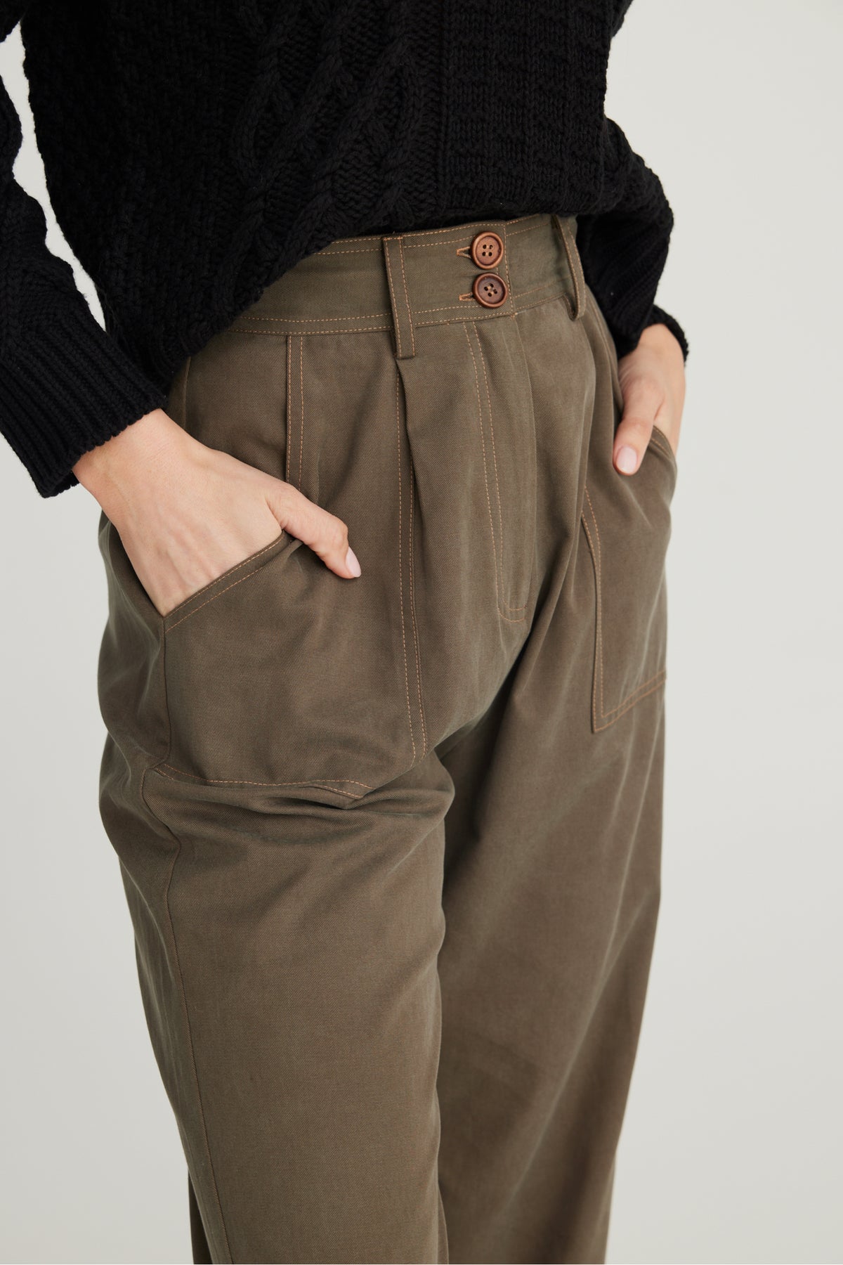 Artemis Pants Khaki