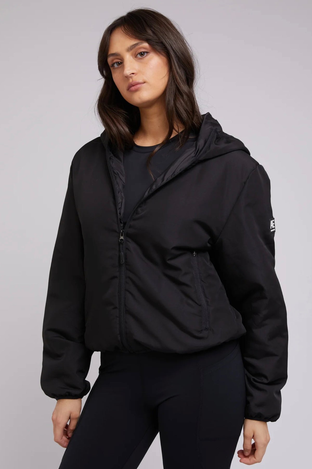 Active Packable Puffer Black