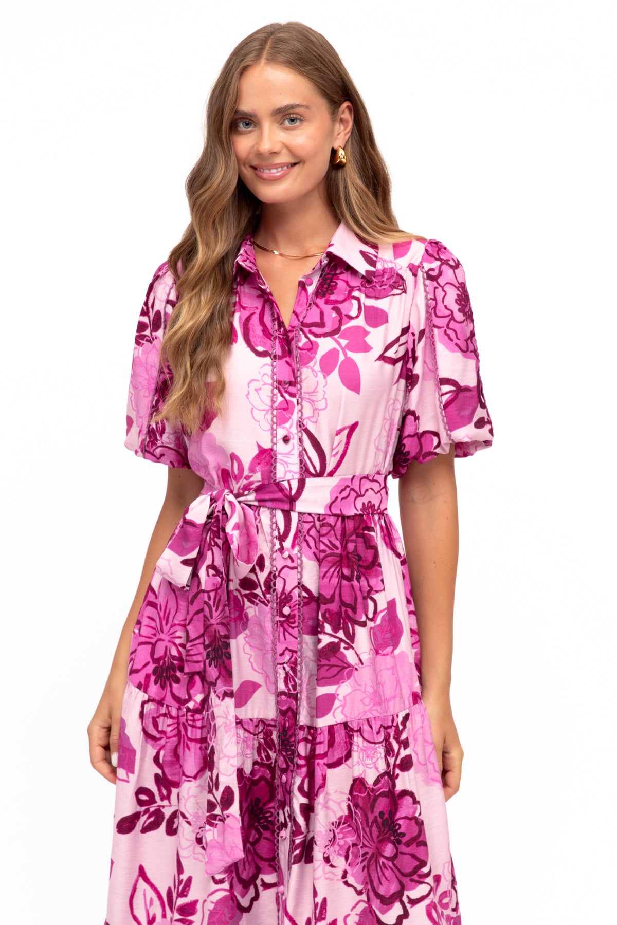 Flirtini Maxi Cerise Dress