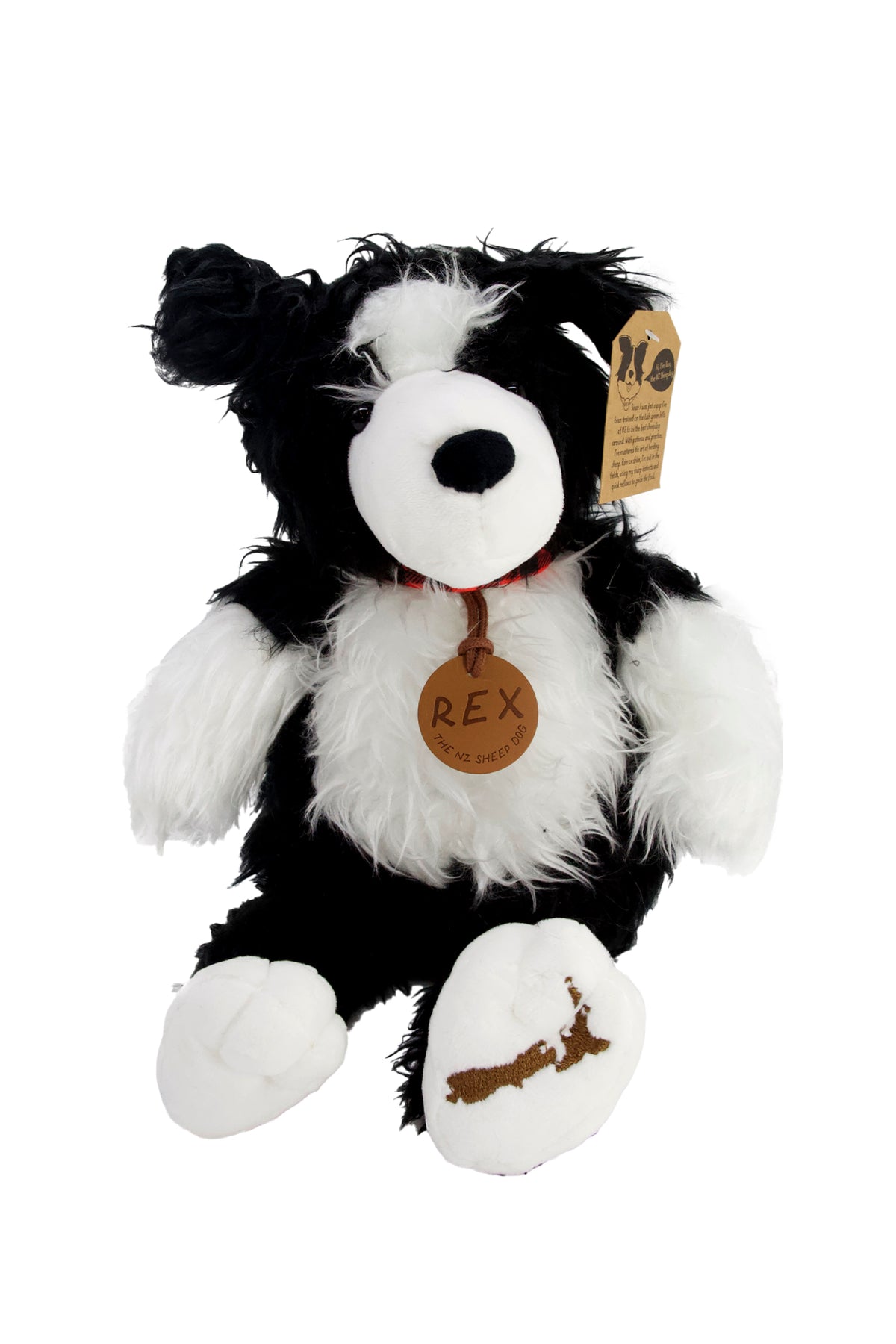 Soft Toy NZ Sheep Dog