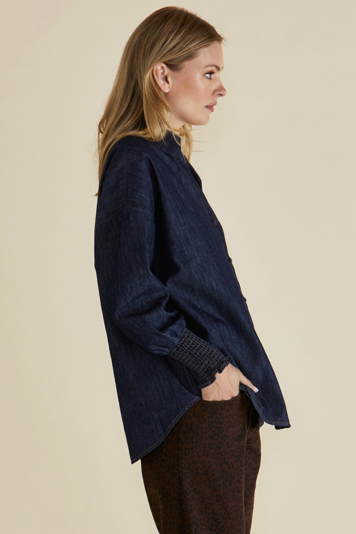 Sonderbong Shirt Dark Ink Blue Denim
