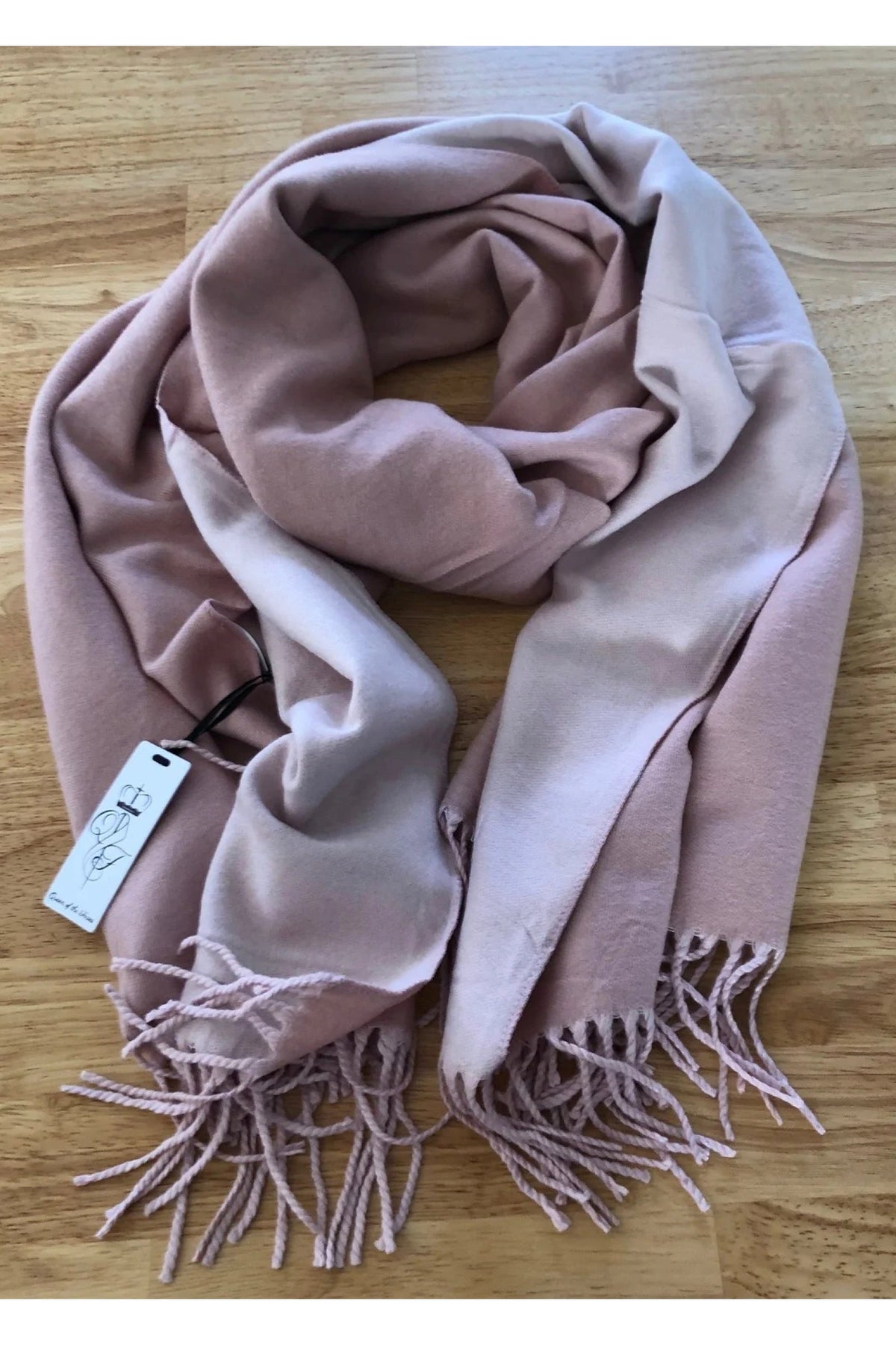 Soft Pink And Blush Soft Scarf