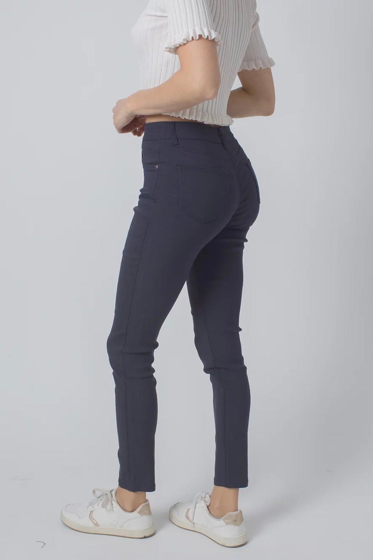 Kelly Navy Stretch Jean