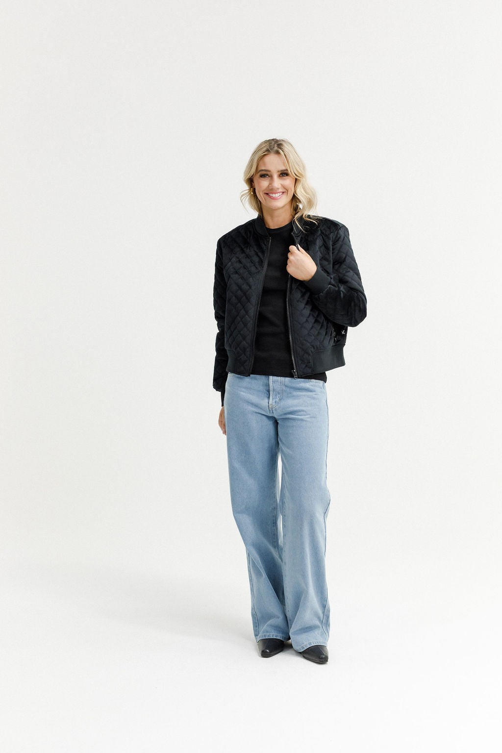 Wyld Bomber Black Quilt