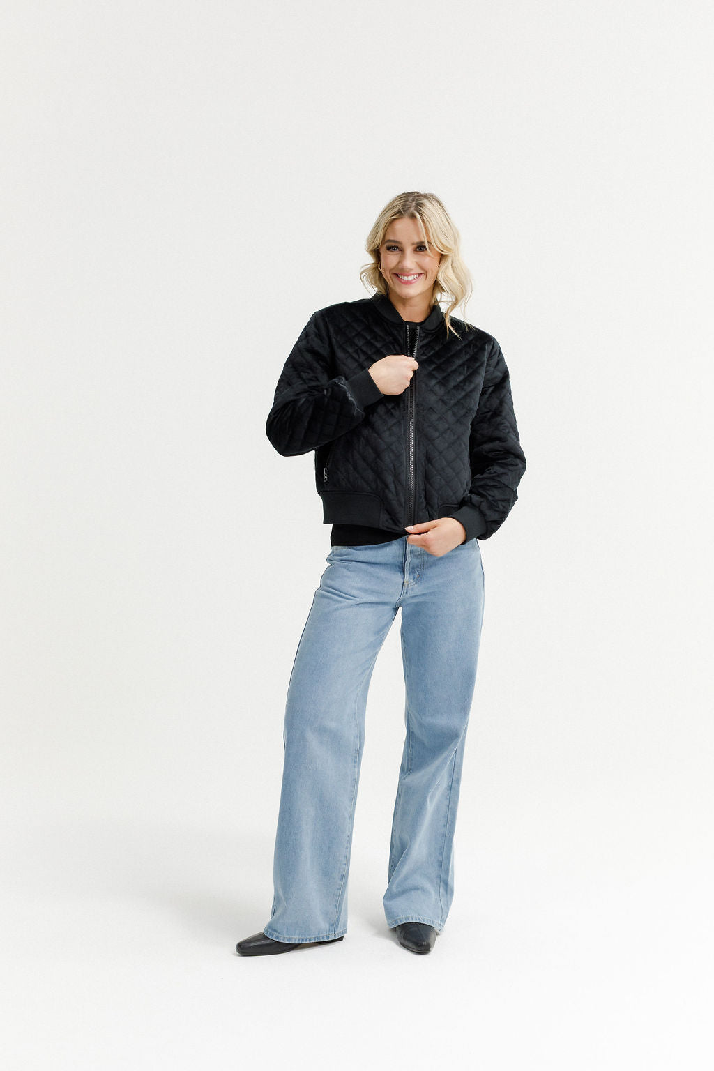 Wyld Bomber Black Quilt