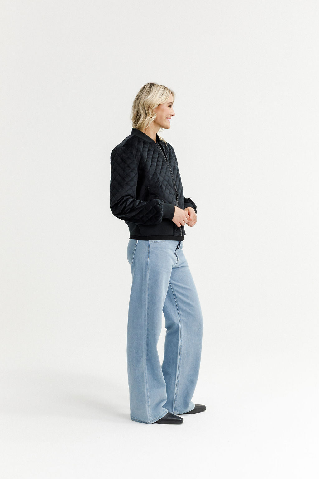 Wyld Bomber Black Quilt