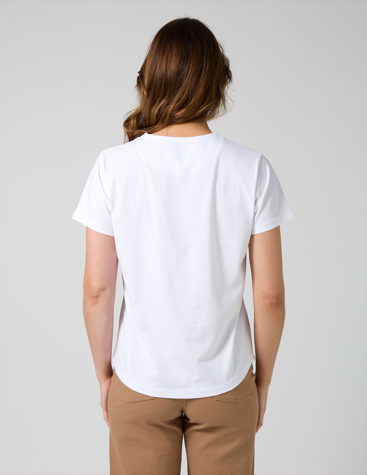 Ace Tee White Leopard Cross
