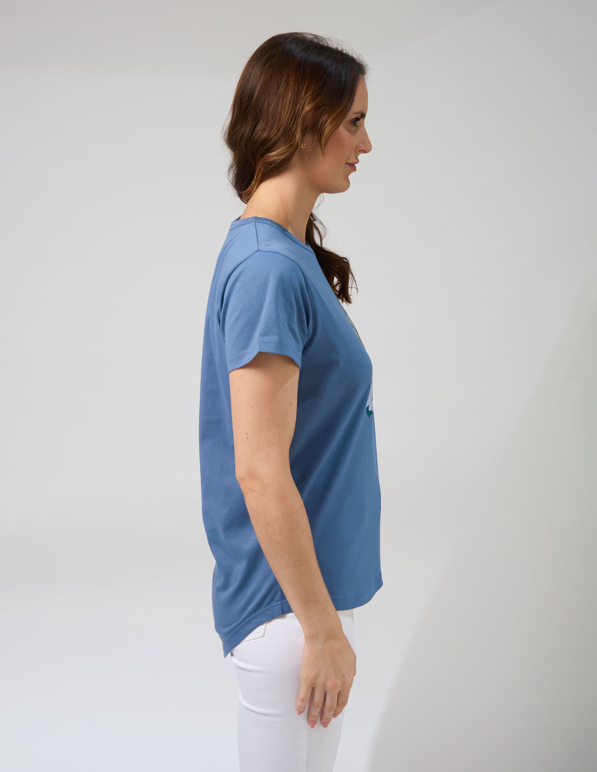 Classic Tee Denim Monet's Garden