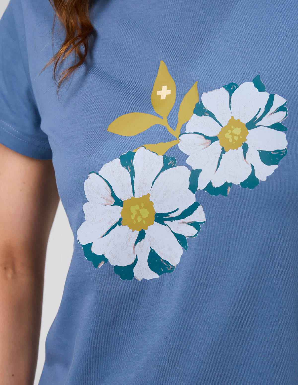Classic Tee Denim Monet's Garden