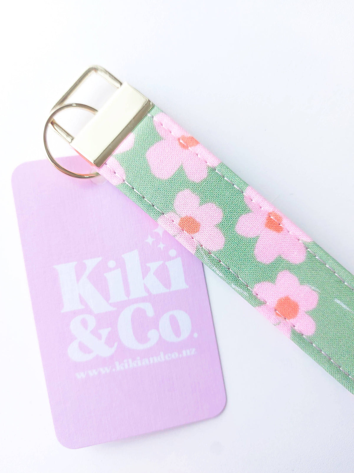 Keychain Green & Pink Joy