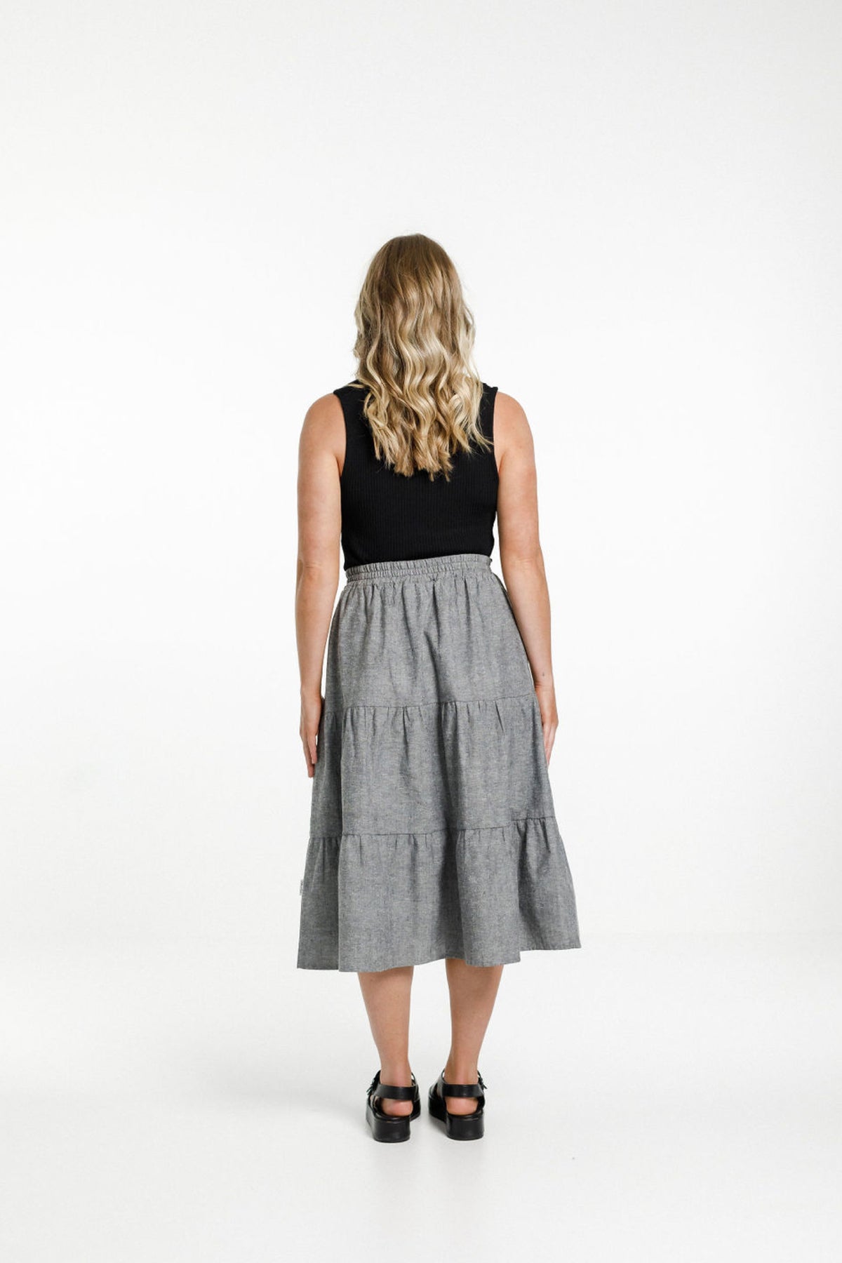 Lexi Skirt Charcoal