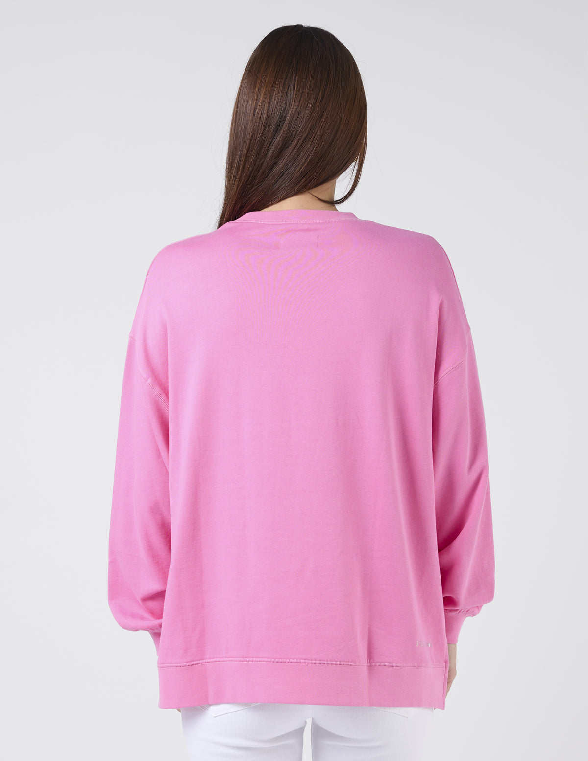 Bright Pink College Harvard Sunday Sweater