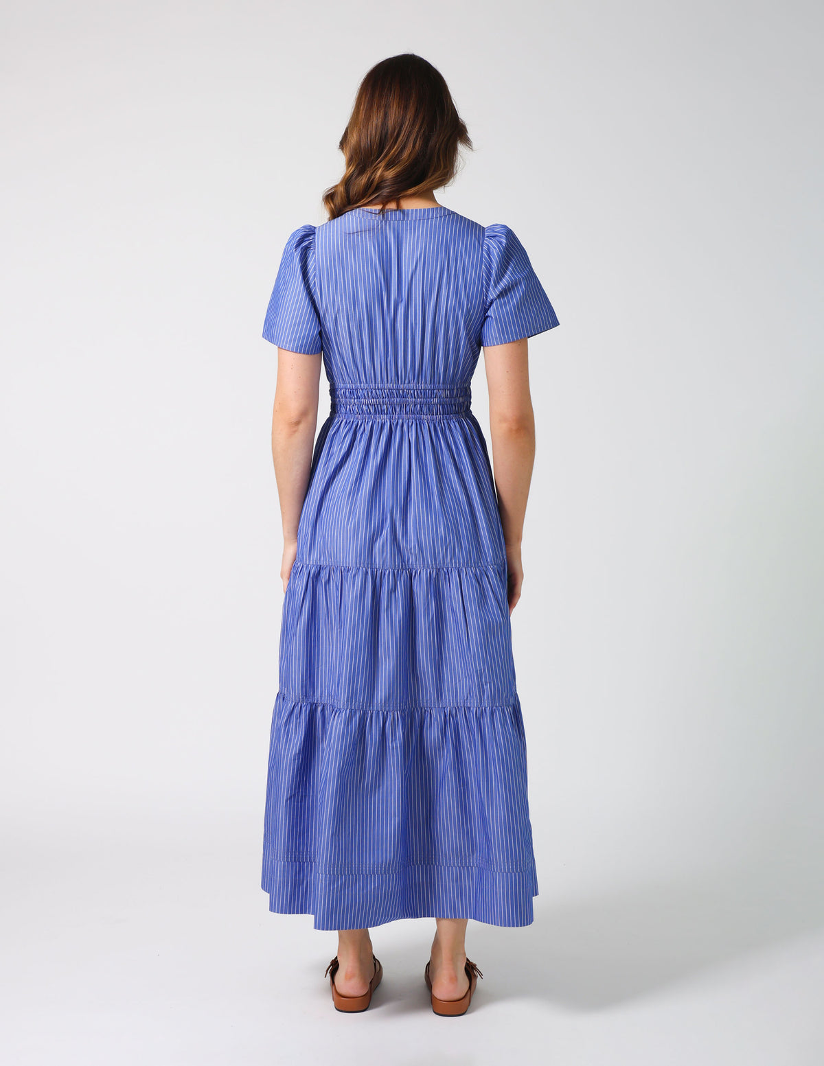 Vittoria Dress Aegan Stripe - PREORDER DELIVERY END OCTOBER