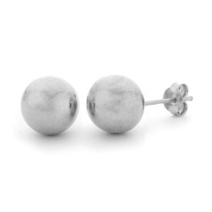 Sterling Silver Large Studs 14mm